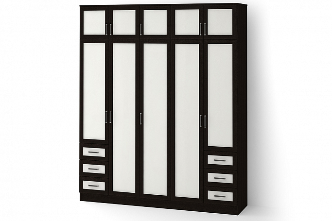 Шкаф пятистворчатый "ШРП-5.6 М+А"