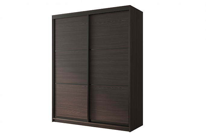 Шкаф-купе 2-дверный "Кааппи 4", венге