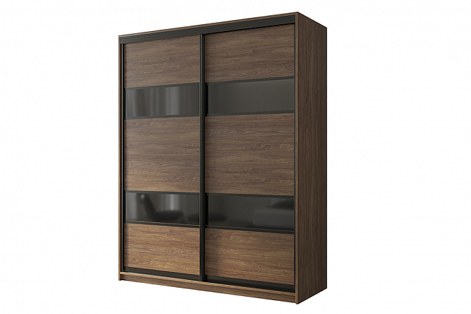 Шкаф-купе 2-дверный "Кааппи 7", морское дерево Винтаж