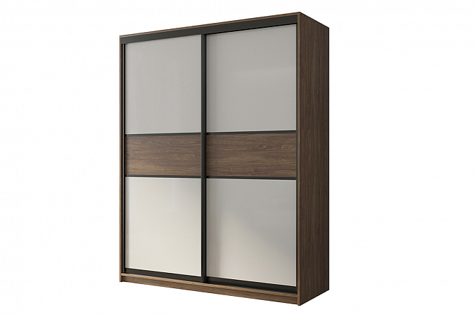 Шкаф-купе 2-дверный "Кааппи 11", морское дерево Винтаж