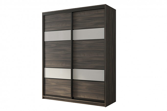 Шкаф-купе 2-дверный "Кааппи 8", орех Тьеполо