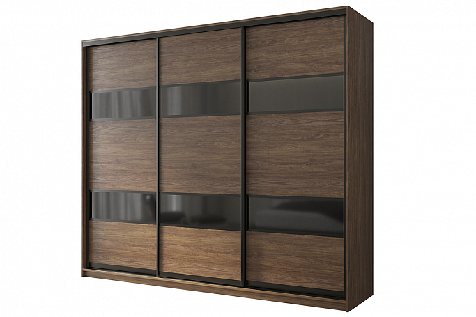 Шкаф-купе 3-дверный "Кааппи 7", морское дерево Винтаж