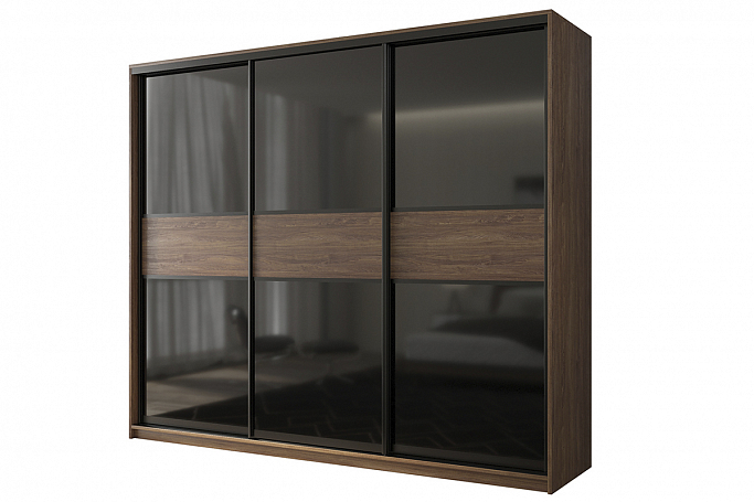 Шкаф-купе 3-дверный "Кааппи 12", морское дерево Винтаж