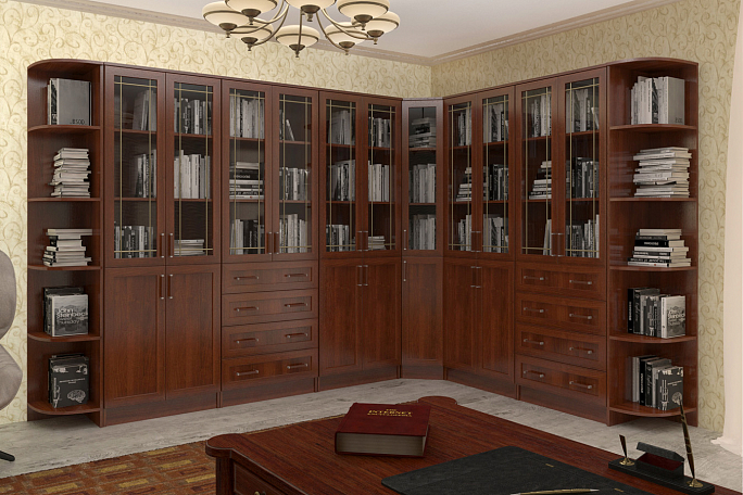 Библиотека "Архив-12" витражные стекла