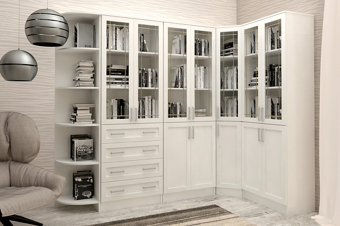 Библиотека "Архив-3" витражные стекла