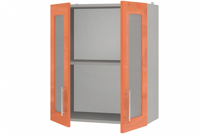 Шкаф 2 дверный витрина "Палитра" (КШ.004.800-04)