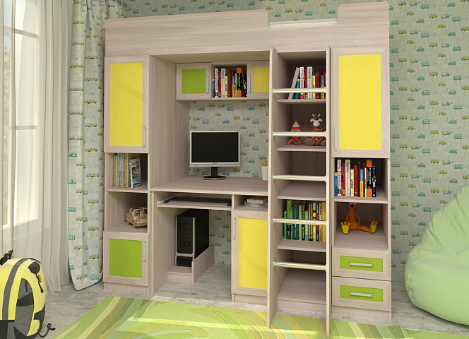 Детская стенка "Карлсон-1"