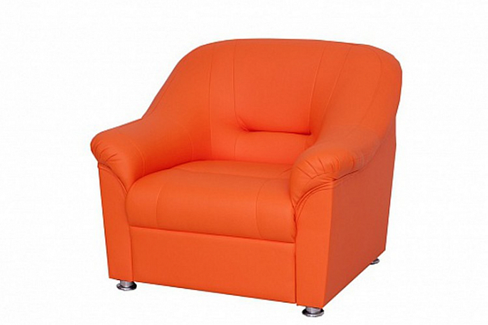 Кресло "Орион 4" в наличии 1шт в рогожке Альма 34 (фиолетовый)