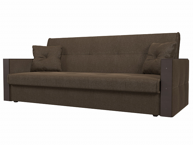 Диван-кровать "Валенсия" книжка, коричневая рогожка в наличии 1шт