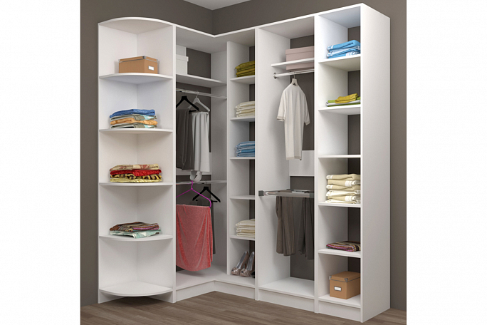 Гардеробная композиция "Венди" №7 без задней стенки