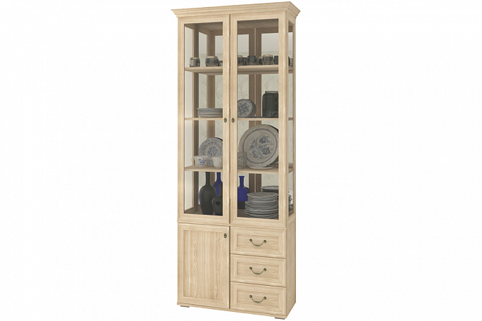 Шкаф "Витраж-12" прозрачные стекла