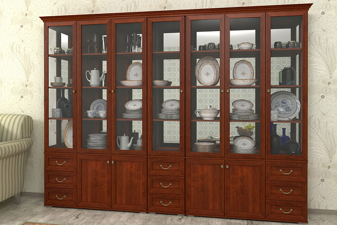 Набор "Витраж-14" прозрачные стекла