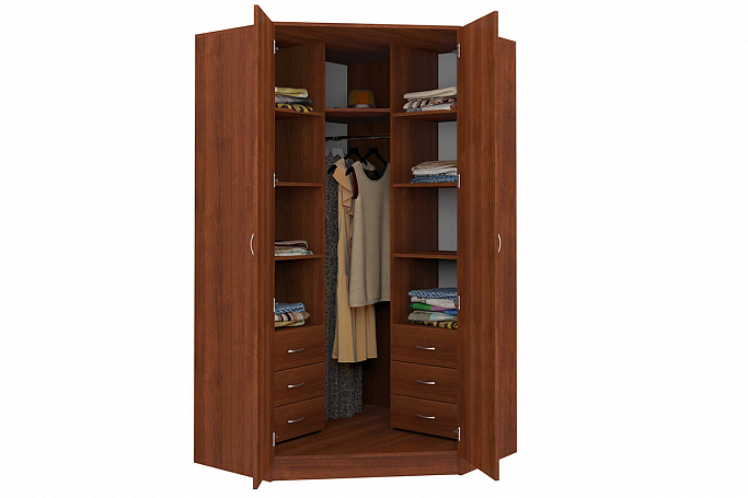 Шкаф распашной угловой "Оскар-3"