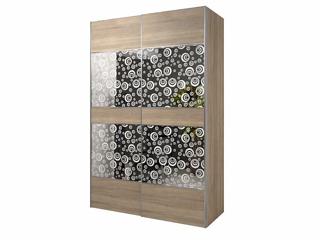 Шкаф-купе двухстворчатый "Рондо" 2(12)