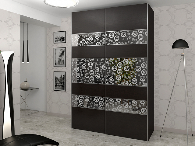 Шкаф-купе двухстворчатый "Рондо" 2(24)