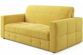 Современный диван-кровать "соренто-2" велюр maseri yellow (мазери йеллоу) 13