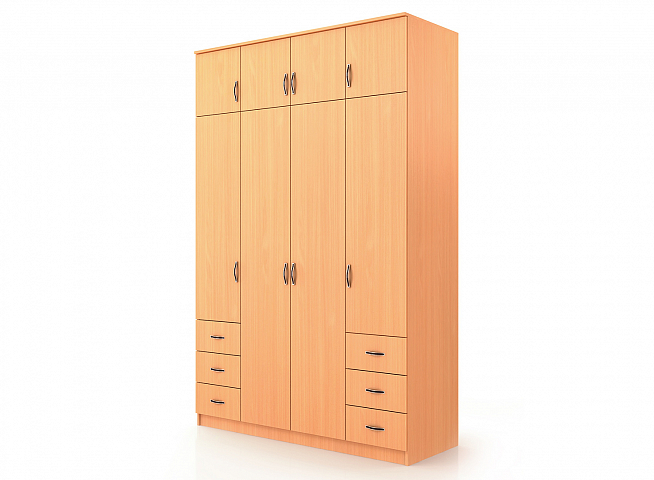 Шкаф четырехстворчатый "Ч-13Л"