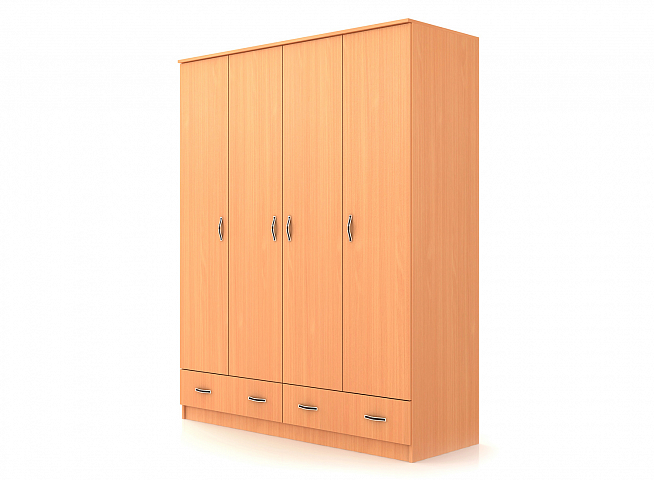 Шкаф четырехстворчатый "Ч-4Л"