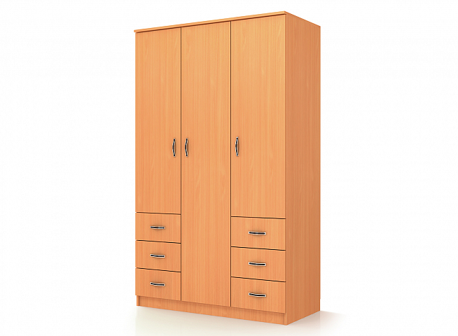 Шкаф трехстворчатый "Т-7Л"