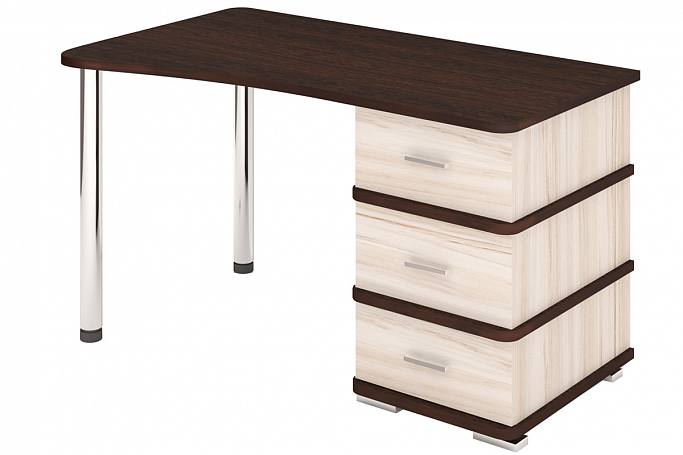 Стол компьютерный "Домино СД-35" карамель/венге