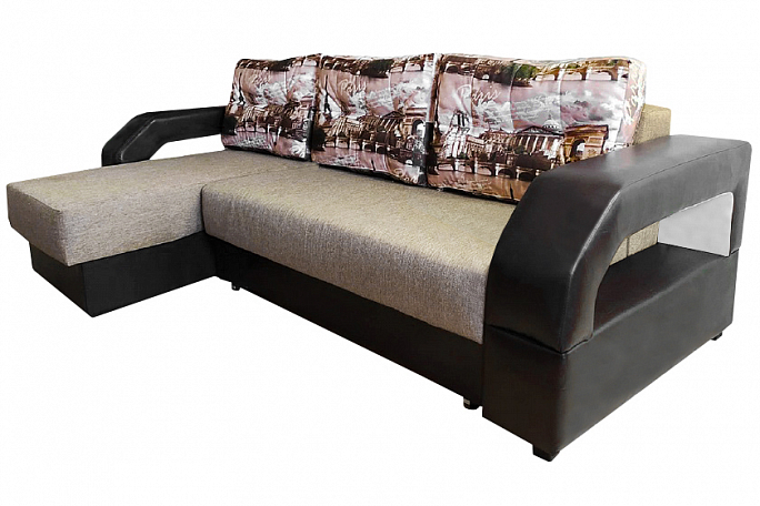 Диван-кровать угловой "Манчестер" рогожка