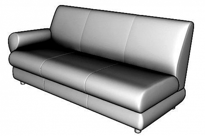 Диван "Матрикс" 3Д с подлокотником