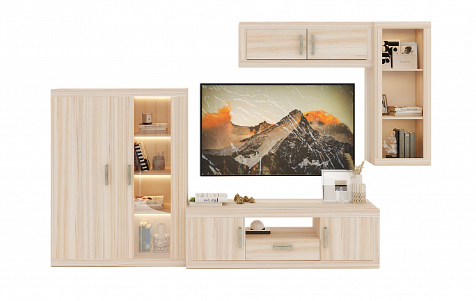 Гостиная 02 "Тойво" карамель