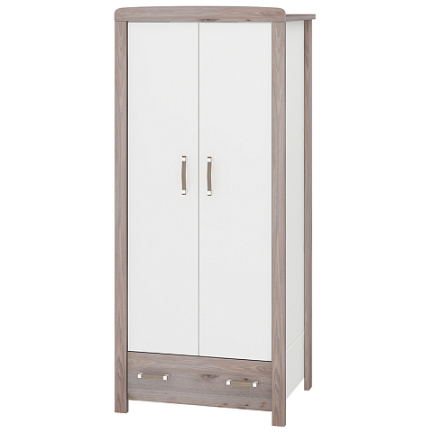 Шкаф двухстворчатый Ш2Д "Бартоло" нельсон/белый жемчуг