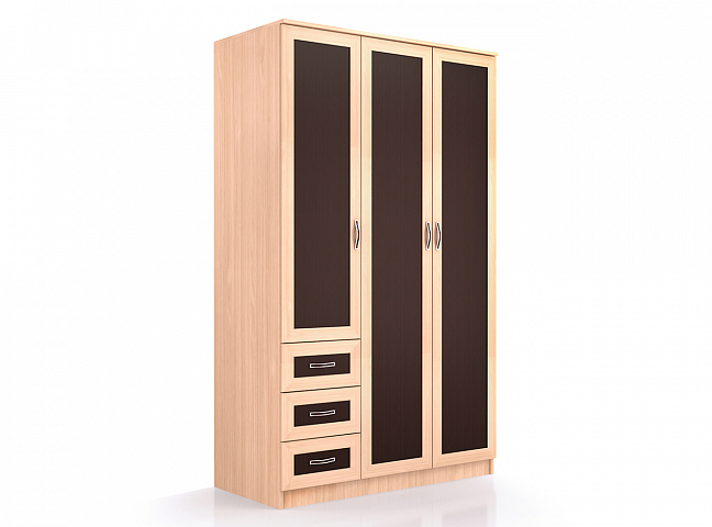 Шкаф трехстворчатый "Т-6М"