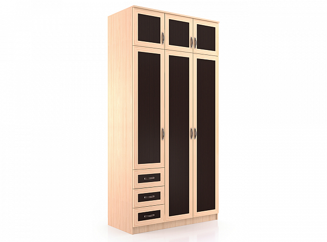 Шкаф трехстворчатый "Т-16М"