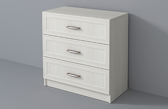 Комод "Колибри" бодега белый, сандал белый