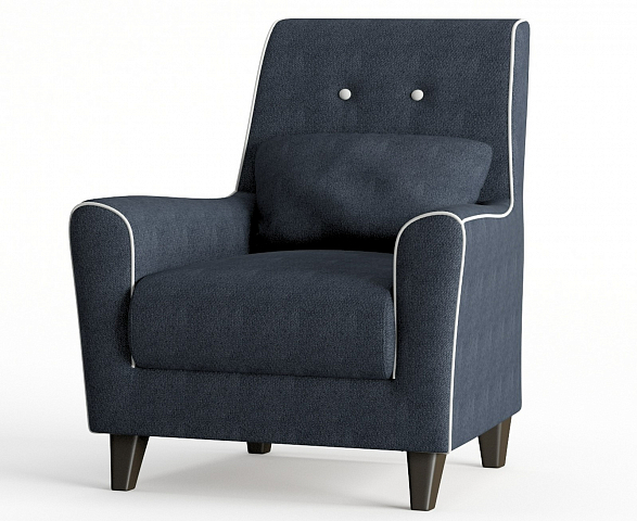 Кресло для отдыха "Френсис" Galaxy dark blue (Галакси дарк Блю)