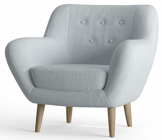 Кресло для отдыха "Элефант" Dream light grey (Дрим лайт грей)