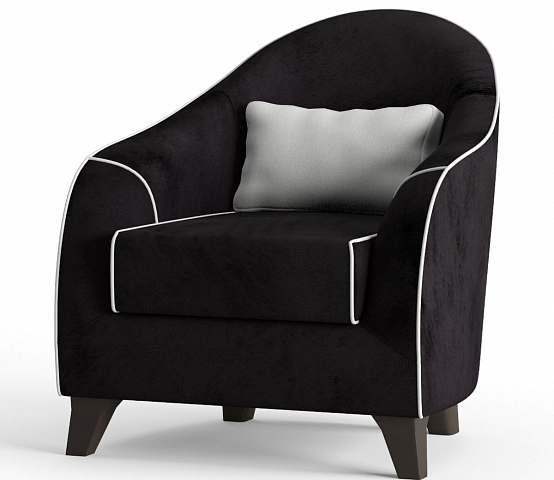 Кресло для отдыха "Этюд" Max black (Макс блэк)