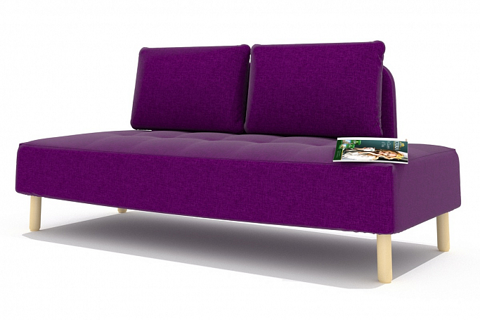 Диван прямой "Татуин" Dream violet (Дрим виолет)