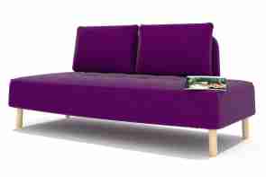 Детская кушетка диван прямой "татуин" dream violet (дрим виолет)