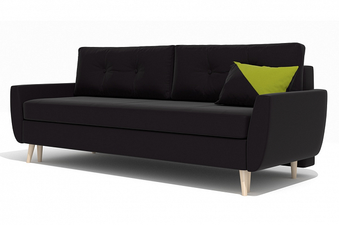 Диван-кровать "Норфолк" Max black (Макс блэк)