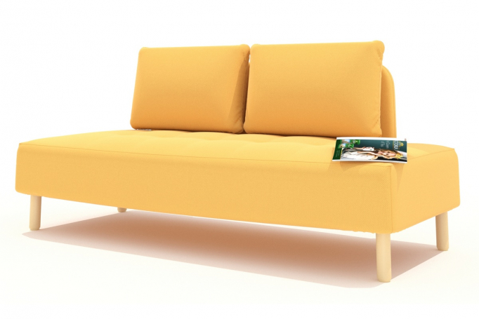 Диван прямой "Татуин" Max yellow (Макс Йеллоу)