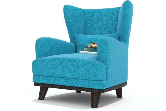 Кресло для отдыха "Барон люкс" Galaxy azur (Галакси азур)