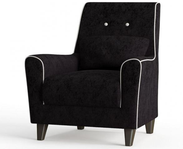 Кресло для отдыха "Френсис" Max black (Макс блэк)