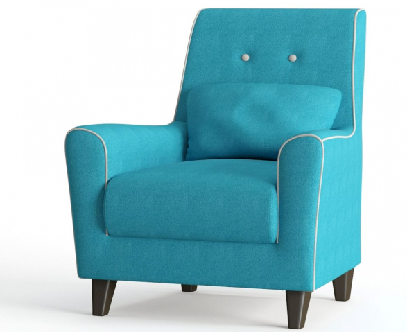 Кресло для отдыха "Френсис" Galaxy azur (Галакси азур)