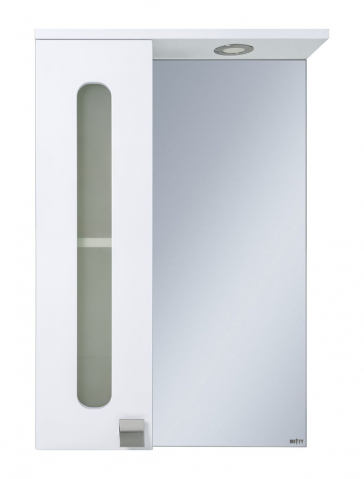 Зеркальный шкаф Misty (Мисти) "Урал" 50 со светом левый