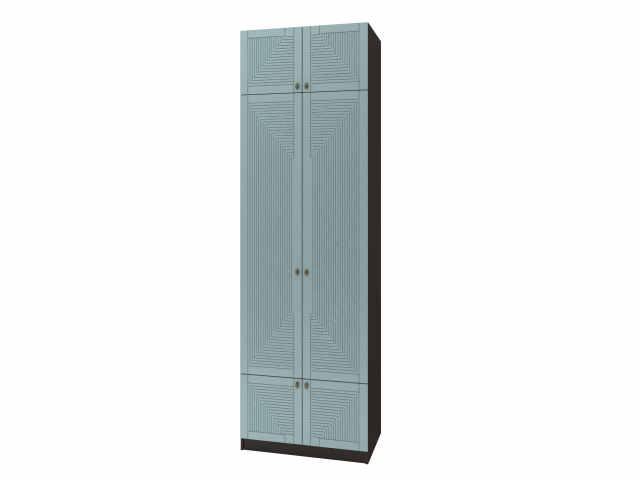 Шкаф двухстворчатый "Д-15 Фараон" МДФ фрезер