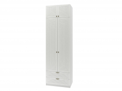 Распашной шкаф c ящиками двухстворчатый "д-7 фараон" мдф фрезер