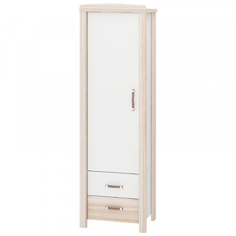 Витрина ВТД ГФ "Бартоло" карамель/белый жемчуг