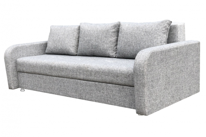 Диван-кровать "Вектор" серая рогожка