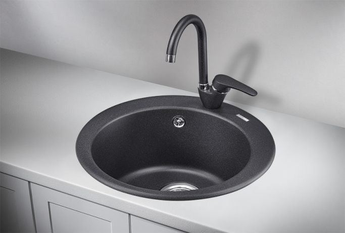 Мойка кухонная "Гранула" 4801 черный