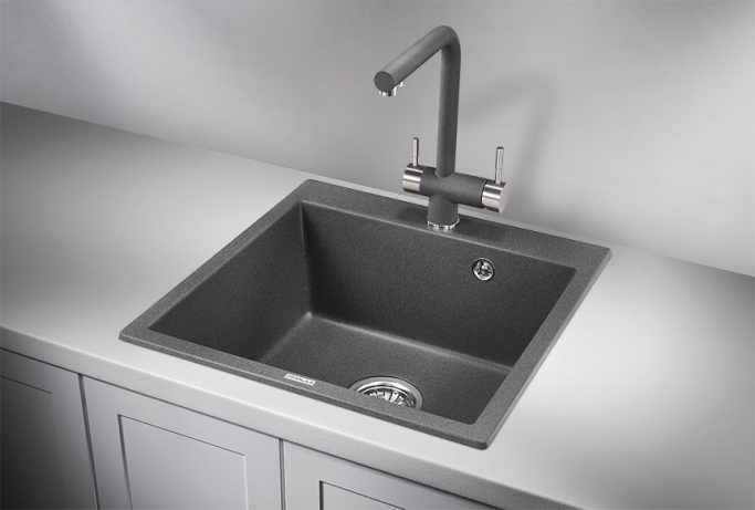 Мойка кухонная "Гранула" 5102 графит