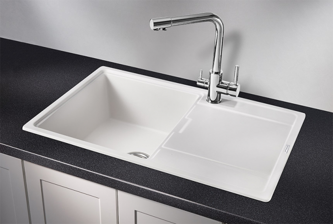 Мойка кухонная "Гранула" 7804 арктик