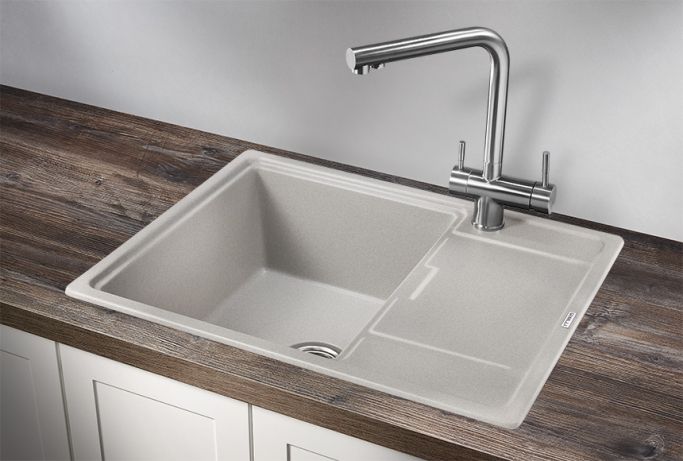 Мойка кухонная "Гранула" 6503 базальт